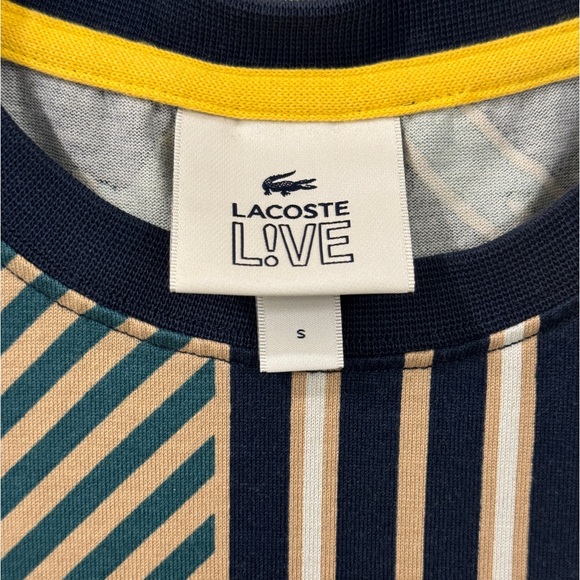 Lacoste LIVE! Patterned T-shirt - Picture 3 of 3